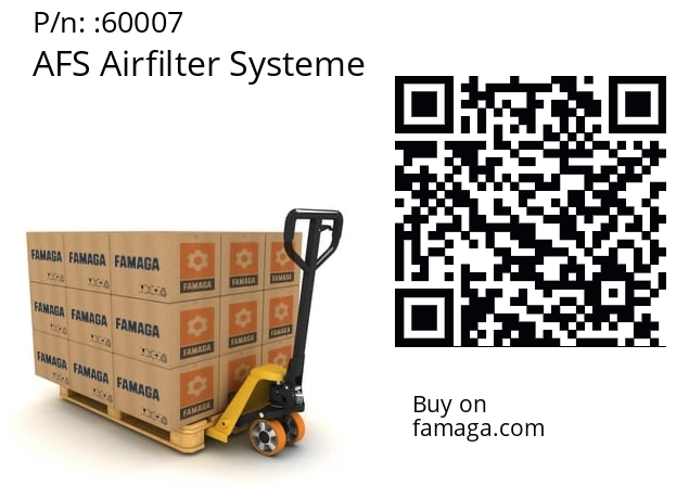   AFS Airfilter Systeme 60007