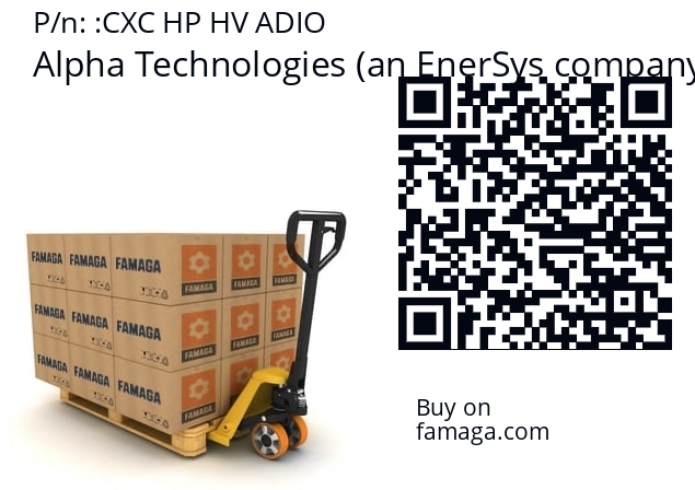   Alpha Technologies (an EnerSys company) CXC HP HV ADIO