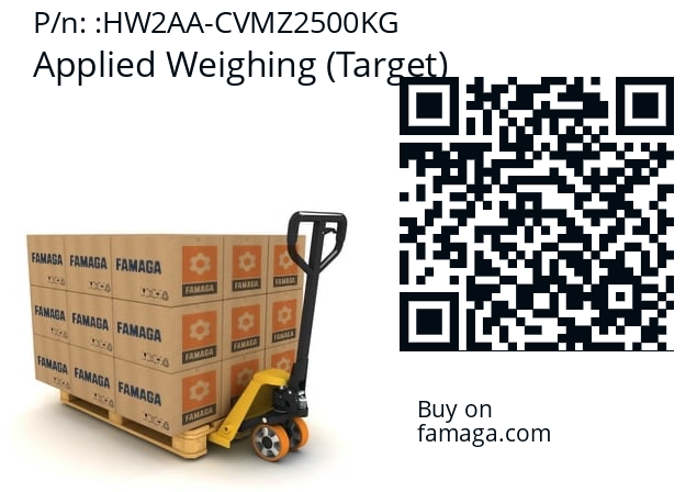   Applied Weighing (Target) HW2AA-CVMZ2500KG