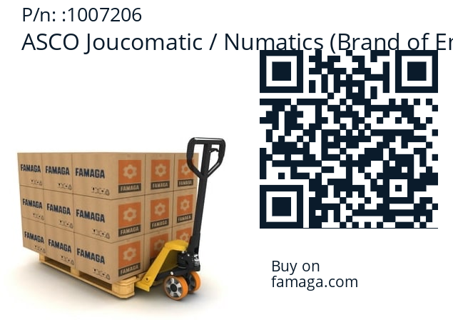   ASCO Joucomatic / Numatics (Brand of Emerson) 1007206