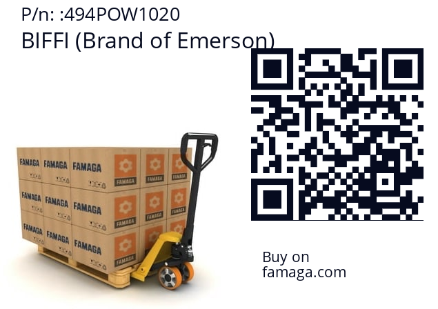   BIFFI (Brand of Emerson) 494POW1020