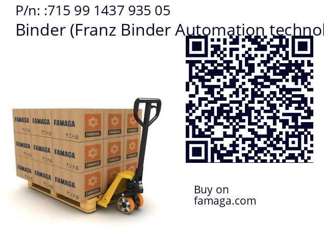   Binder (Franz Binder Automation technology / Connectors) 715 99 1437 935 05