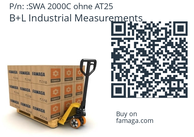   B+L Industrial Measurements SWA 2000C ohne AT25
