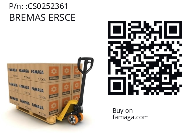   BREMAS ERSCE CS0252361