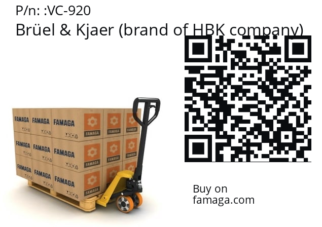   Brüel & Kjaer (brand of HBK company) VC-920