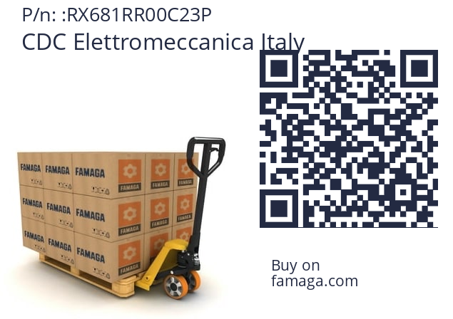   CDC Elettromeccanica Italy RX681RR00C23P