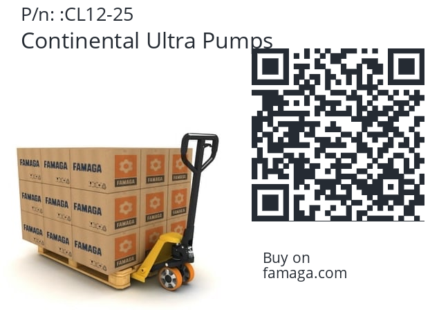   Continental Ultra Pumps CL12-25