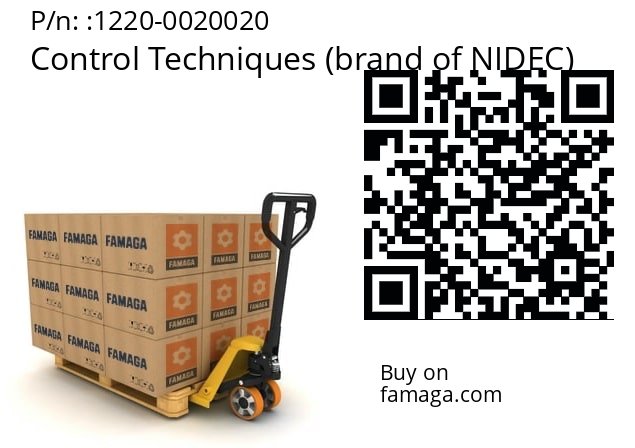   Control Techniques (brand of NIDEC) 1220-0020020
