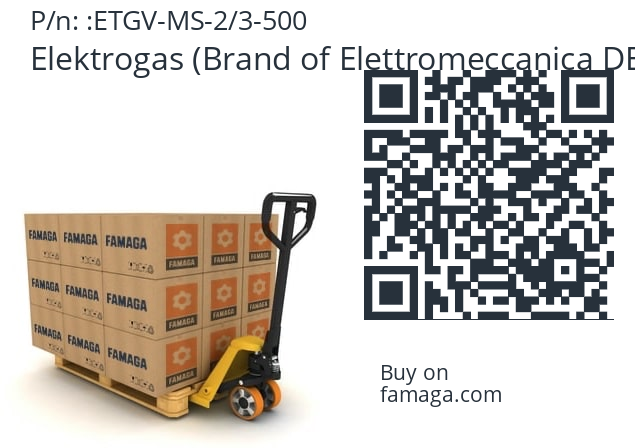   Elektrogas (Brand of Elettromeccanica DELTA) ETGV-MS-2/3-500