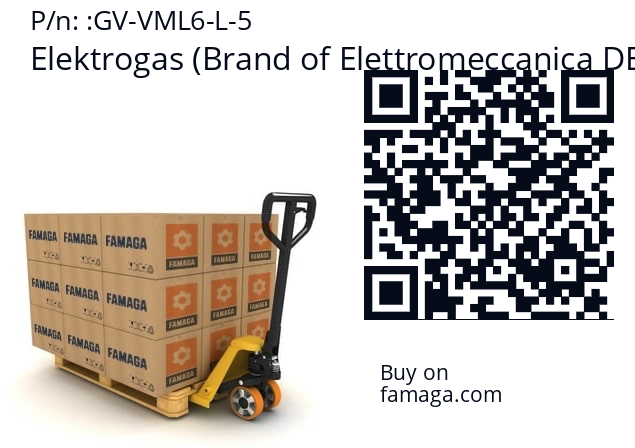   Elektrogas (Brand of Elettromeccanica DELTA) GV-VML6-L-5