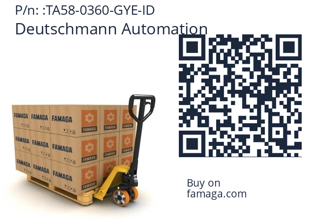   Deutschmann Automation TA58-0360-GYE-ID