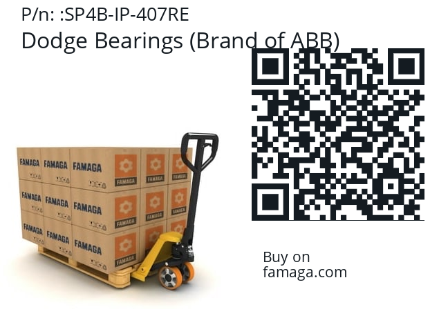   Dodge Bearings (Brand of ABB) SP4B-IP-407RE