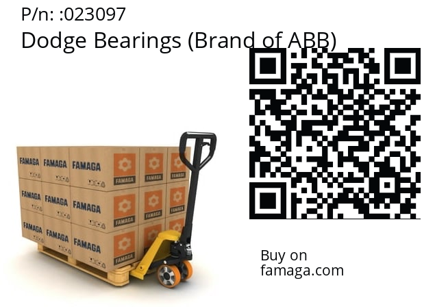   Dodge Bearings (Brand of ABB) 023097