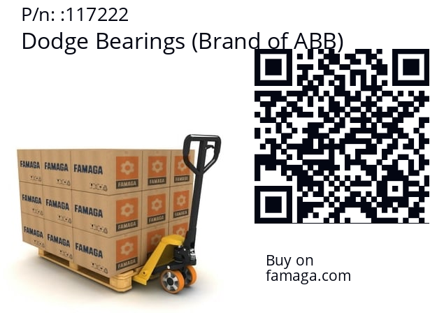   Dodge Bearings (Brand of ABB) 117222