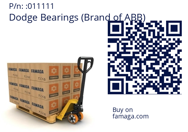   Dodge Bearings (Brand of ABB) 011111