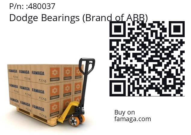   Dodge Bearings (Brand of ABB) 480037