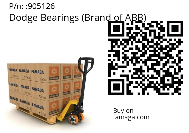   Dodge Bearings (Brand of ABB) 905126