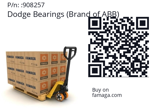   Dodge Bearings (Brand of ABB) 908257