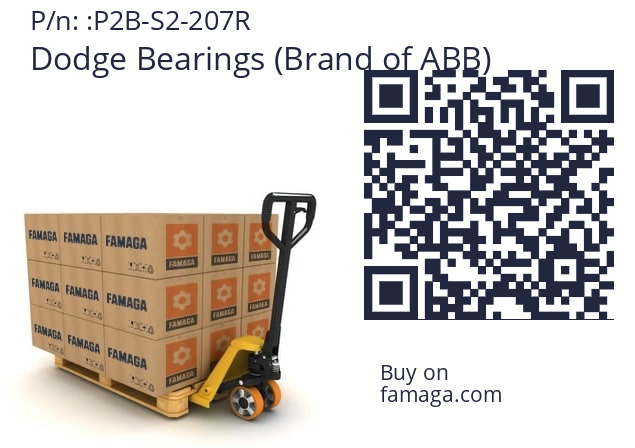   Dodge Bearings (Brand of ABB) P2B-S2-207R