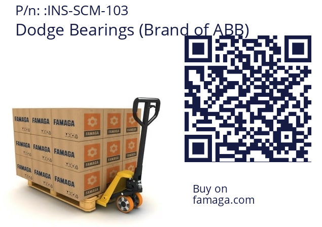   Dodge Bearings (Brand of ABB) INS-SCM-103