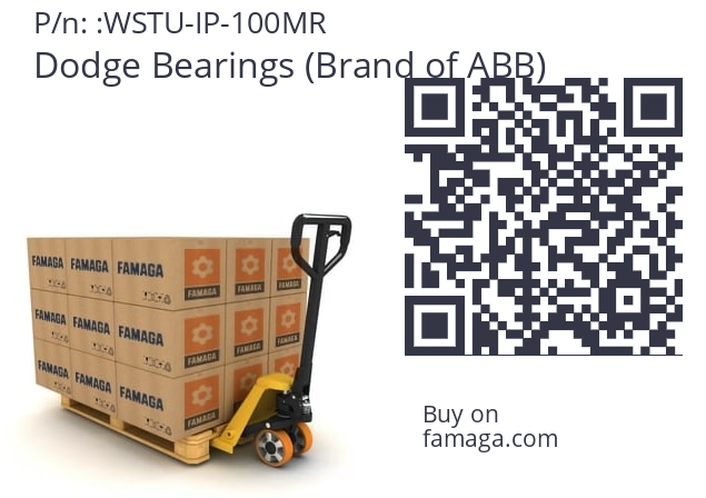   Dodge Bearings (Brand of ABB) WSTU-IP-100MR