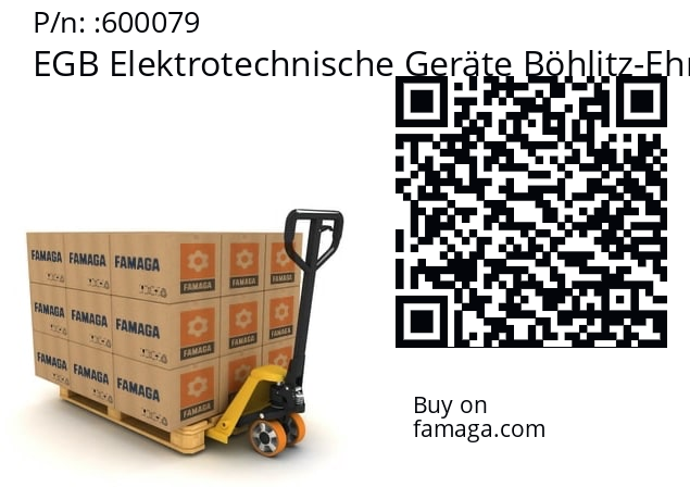   EGB Elektrotechnische Geräte Böhlitz-Ehrenberg 600079