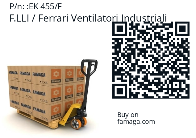   F.LLI / Ferrari Ventilatori Industriali EK 455/F