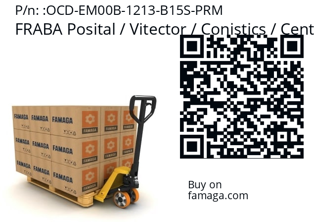   FRABA Posital / Vitector / Conistics / Centitech OCD-EM00B-1213-B15S-PRM