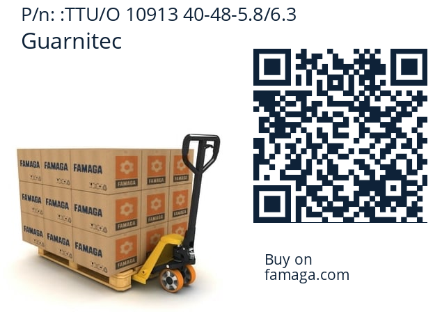   Guarnitec TTU/O 10913 40-48-5.8/6.3