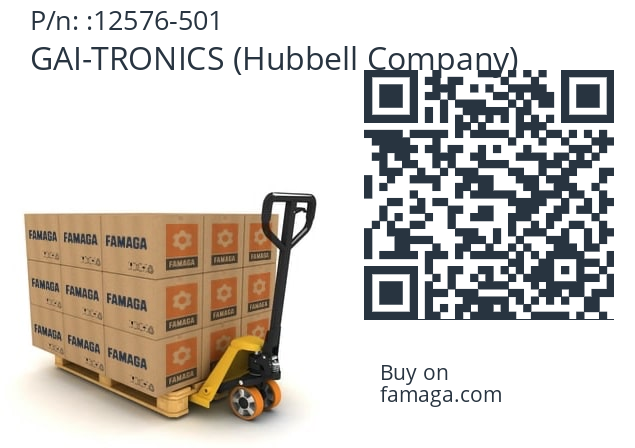   GAI-TRONICS (Hubbell Company) 12576-501