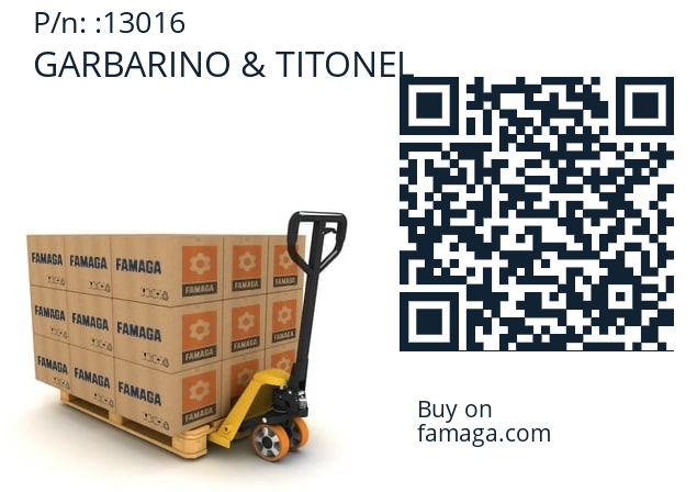   GARBARINO & TITONEL 13016