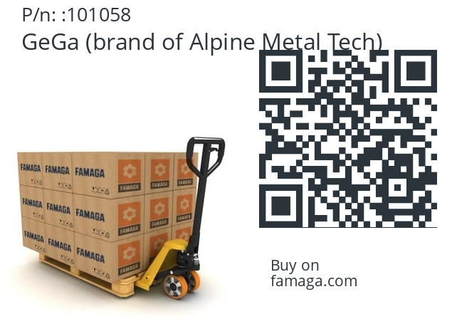   GeGa (brand of Alpine Metal Tech) 101058
