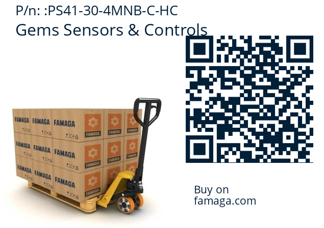   Gems Sensors & Controls PS41-30-4MNB-C-HC