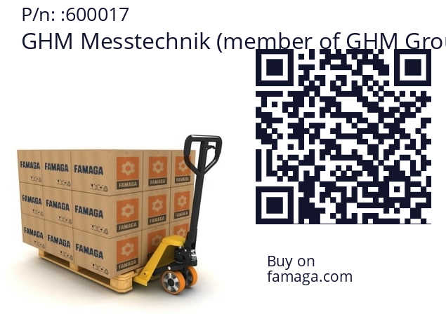   GHM Messtechnik (member of GHM Group) 600017