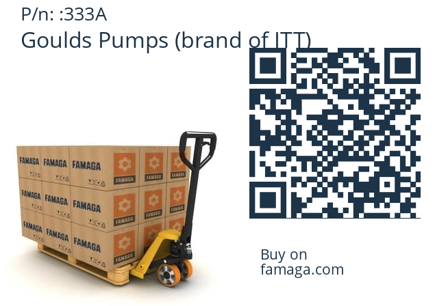  A04951A330 Goulds Pumps (brand of ITT) 333A
