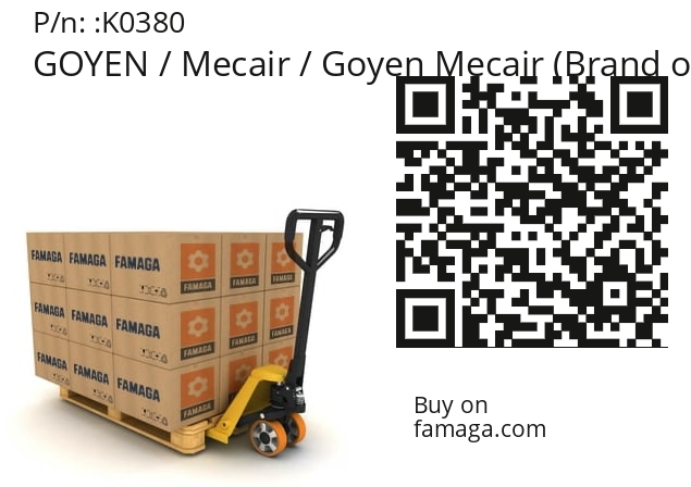   GOYEN / Mecair / Goyen Mecair (Brand of Pentair) K0380