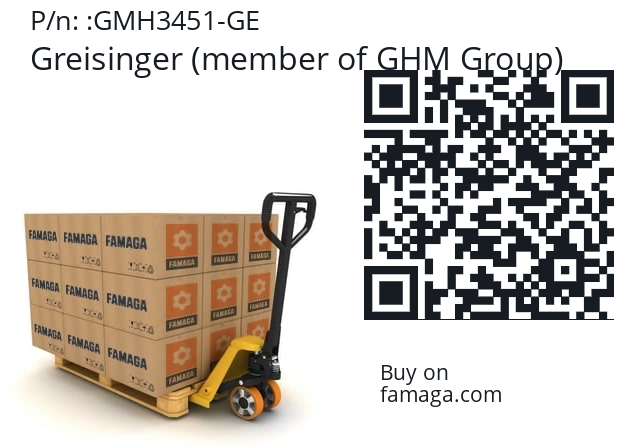   Greisinger (member of GHM Group) GMH3451-GE