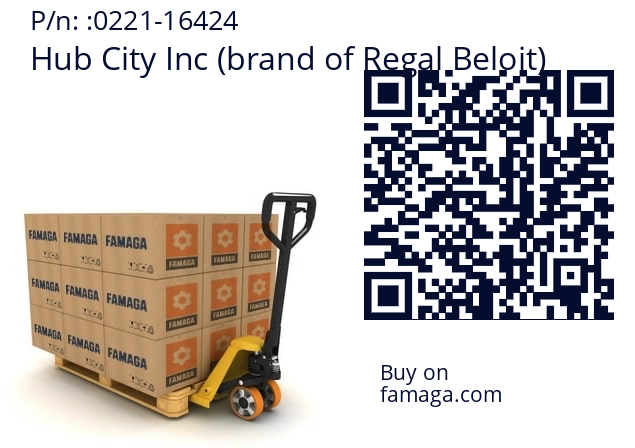  Hub City Inc (brand of Regal Beloit) 0221­-16424