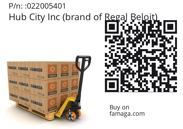   Hub City Inc (brand of Regal Beloit) 0220­05401