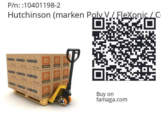  286-PJ-2 Hutchinson (marken Poly V / FleXonic / ConveyXonic) 10401198-2