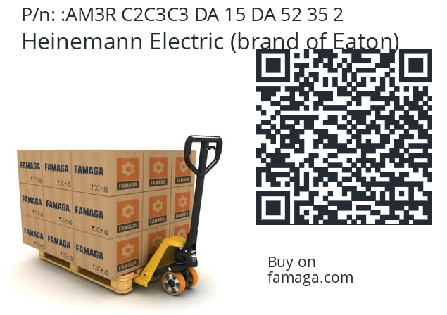   Heinemann Electric (brand of Eaton) AM3R C2C3C3 DA 15 DA 52 35 2