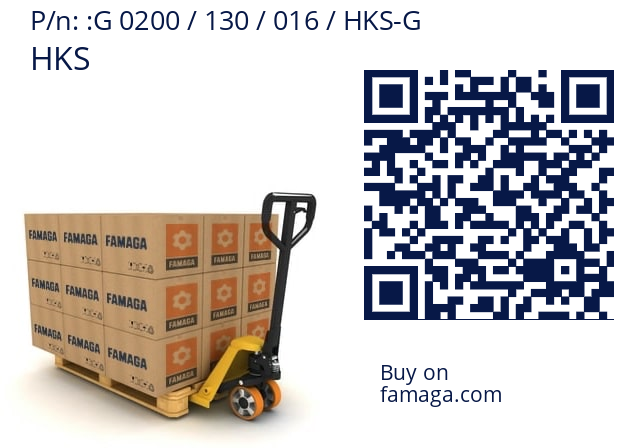   HKS G 0200 / 130 / 016 / HKS-G