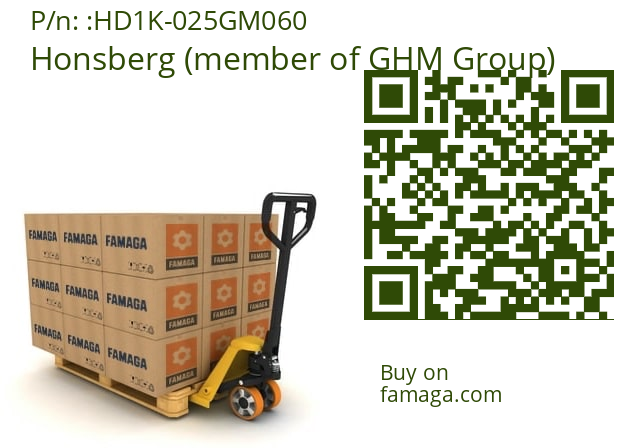  Honsberg (member of GHM Group) HD1K-025GM060