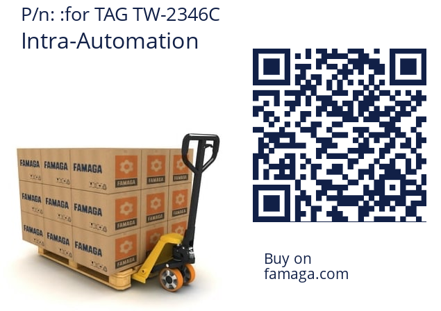   Intra-Automation for TAG TW-2346C