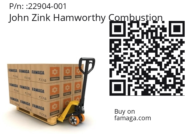   John Zink Hamworthy Combustion 22904-001