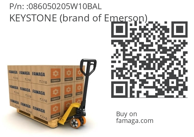  KEYSTONE (brand of Emerson) 086050205W10BAL