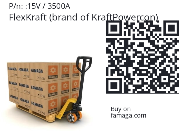   FlexKraft (brand of KraftPowercon) 15V / 3500A