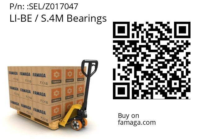 Bearing  LI-BE / S.4M Bearings SEL/Z017047