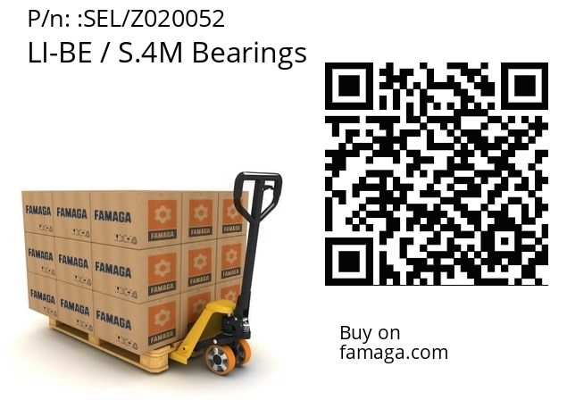 Bearing  LI-BE / S.4M Bearings SEL/Z020052