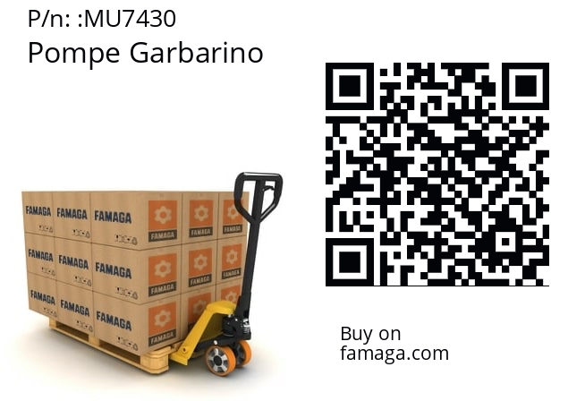   Pompe Garbarino MU7430